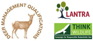 Logos for Deer Management Qualifications - LANTRA - Think Wildlife